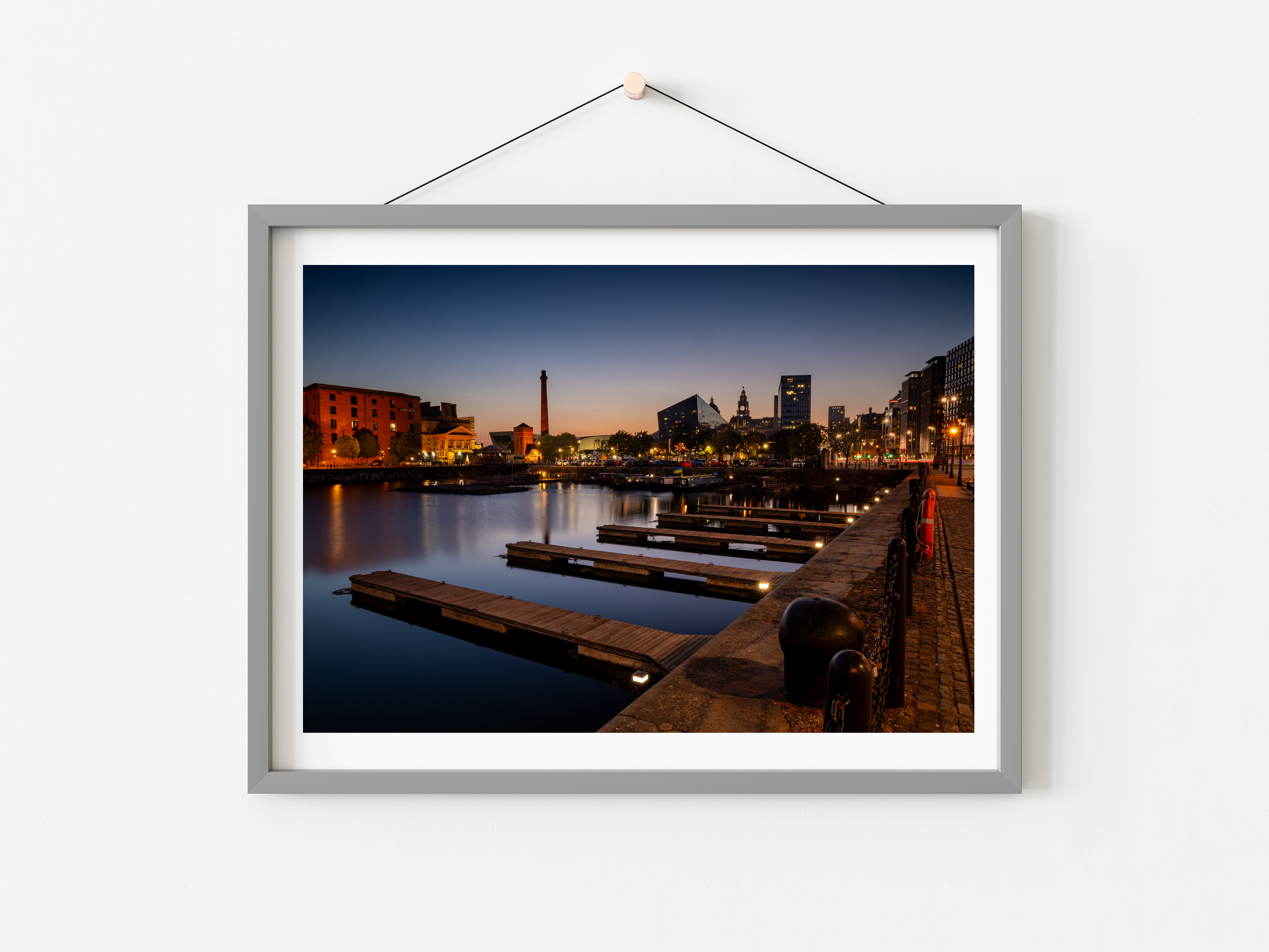 Liverpool's  Skyline At  Twilight | Cityscape  Print