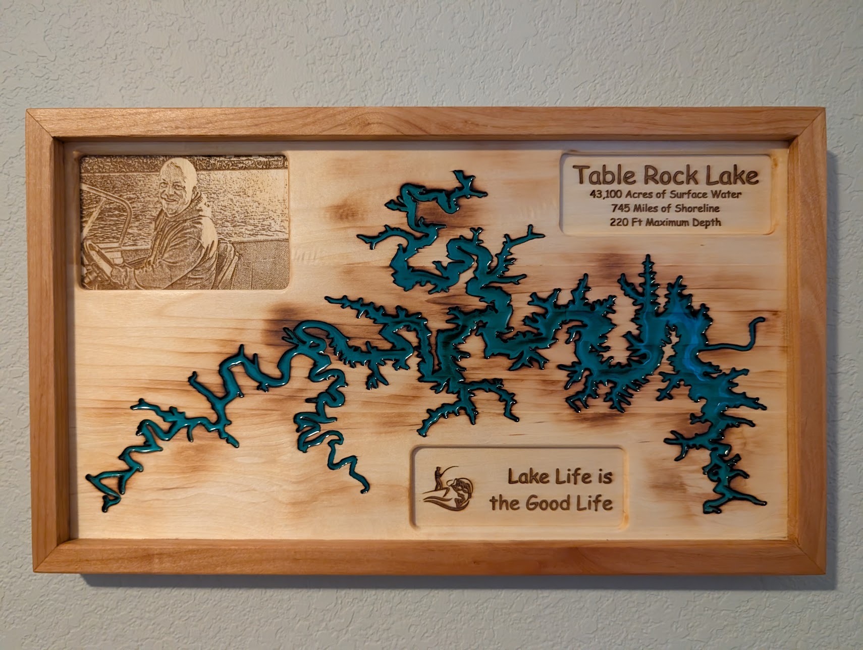 Table Rock Lake Wooden Sign - #2