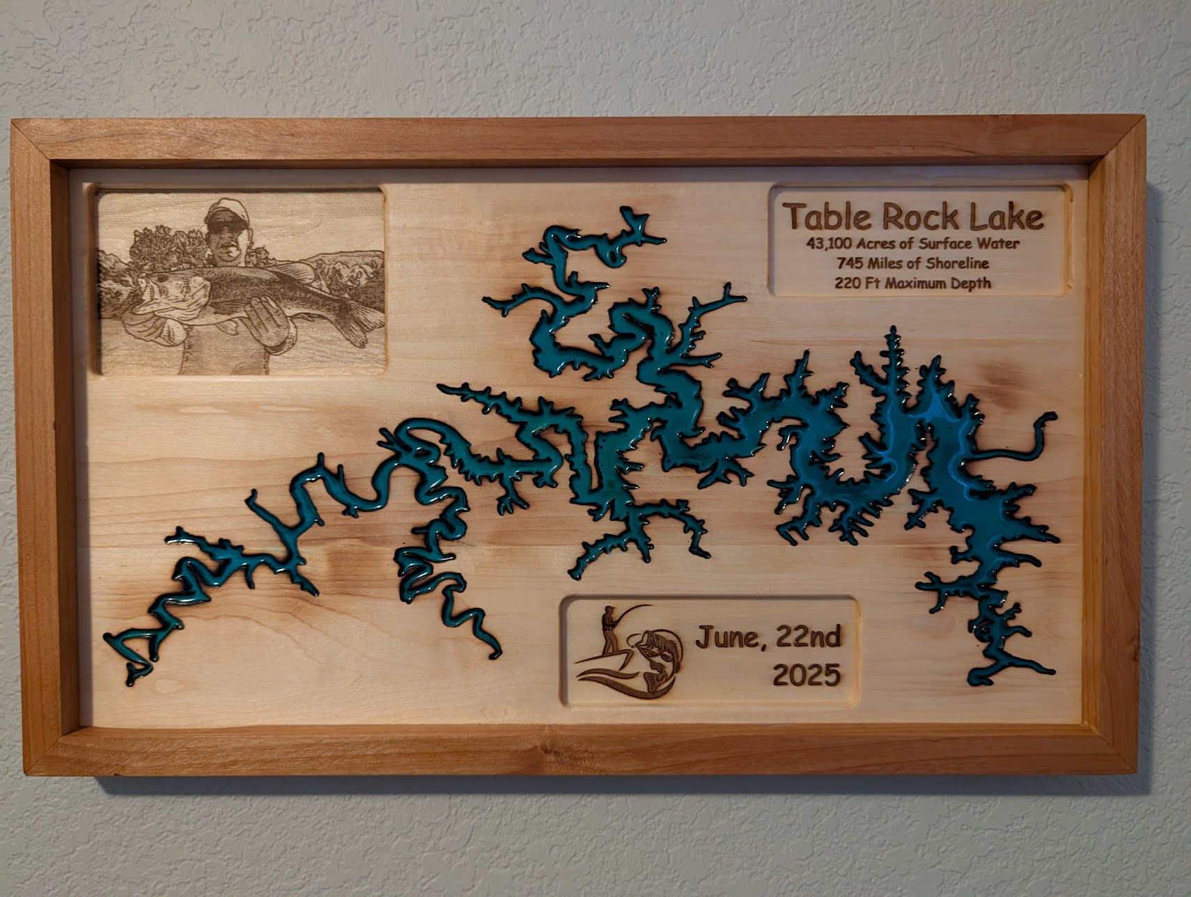 Table Rock Lake Wooden Sign - #1
