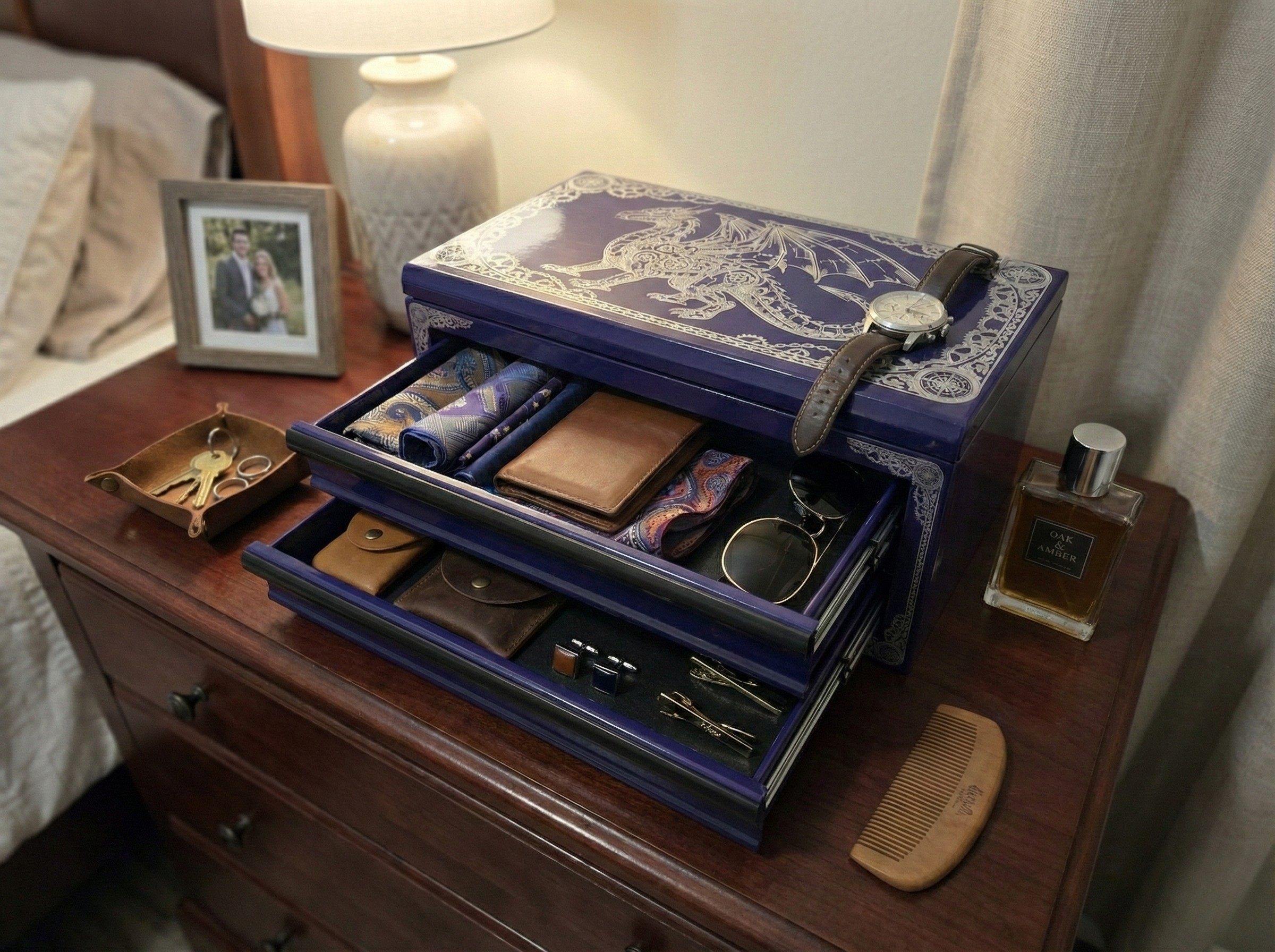 The "Clockwork Dragon" Steel Chest (Custom Series)