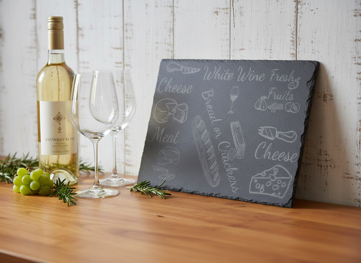 The Estate Acacia  Pairing Board (White Wine)
