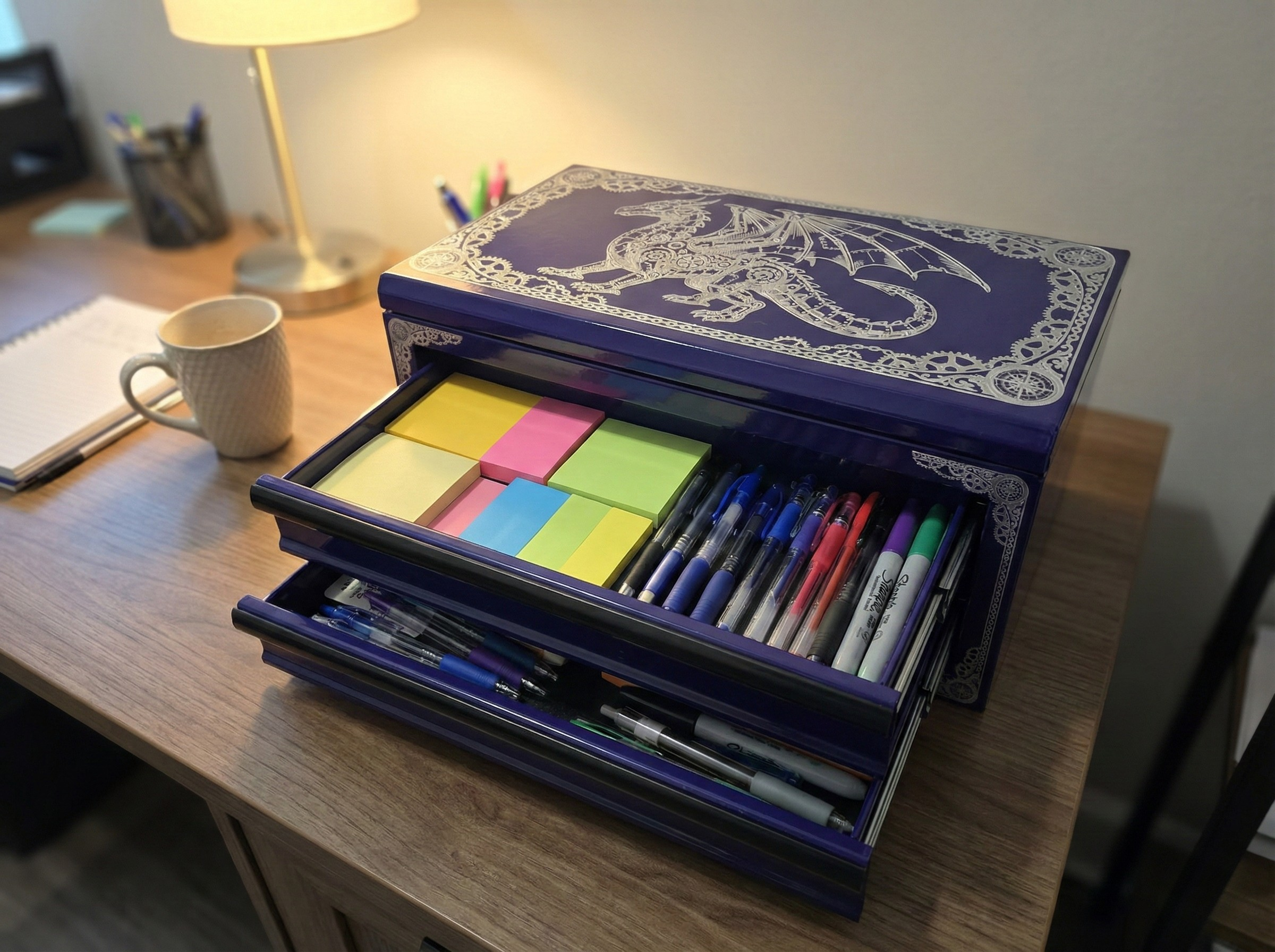 The "Clockwork Dragon" Steel Chest (Custom Series)