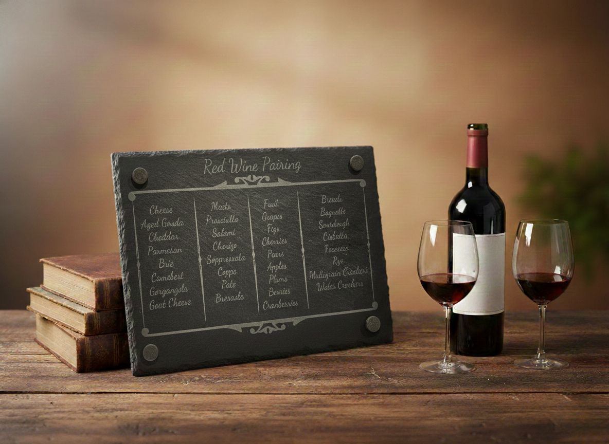 The Vintage Reserve Pairing Board (Red Wine)