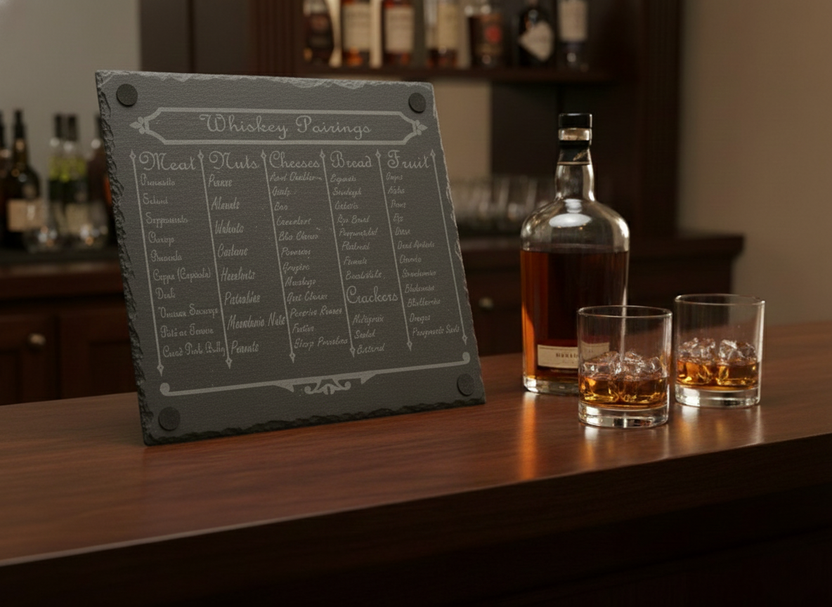 The Heritage Oak Pairing Board (Whiskey)