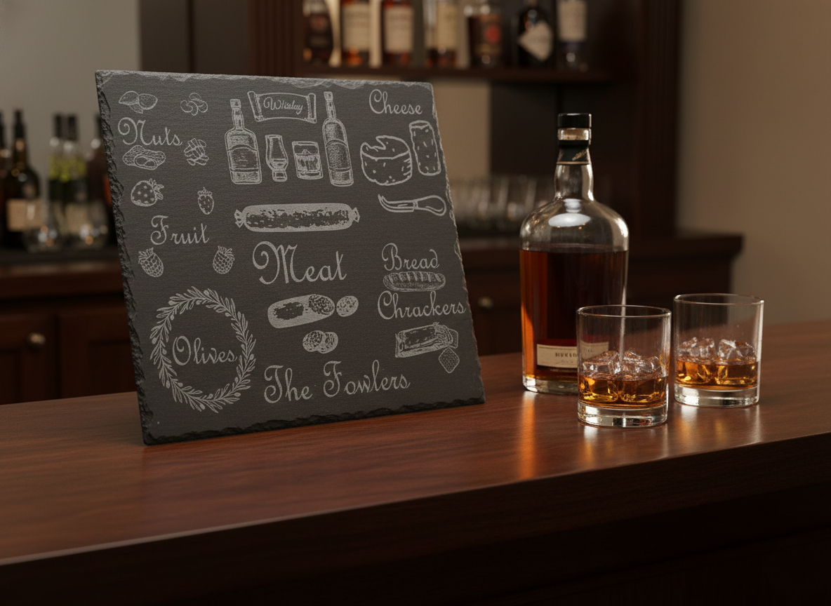 The Heritage Oak Pairing Board (Whiskey)