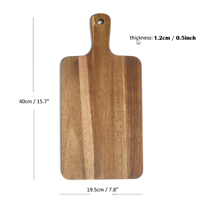 The Artisan Acacia Pairing Board (Martini)