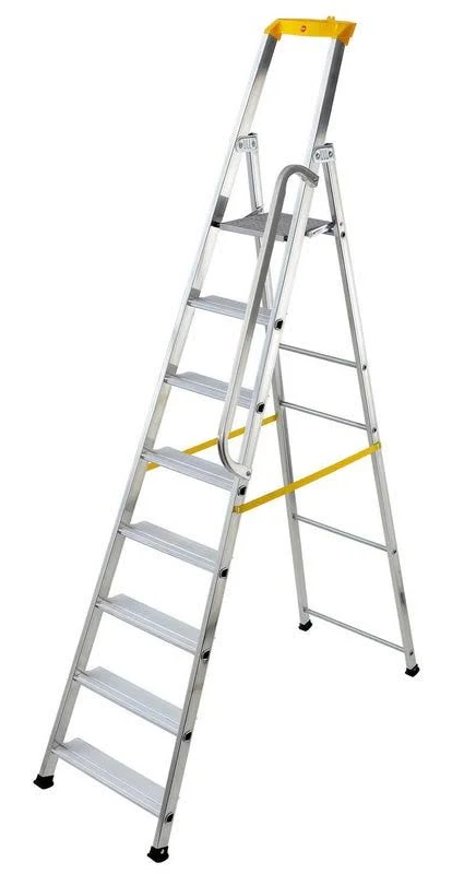 Escabeau en aluminium 8 marches HAILO