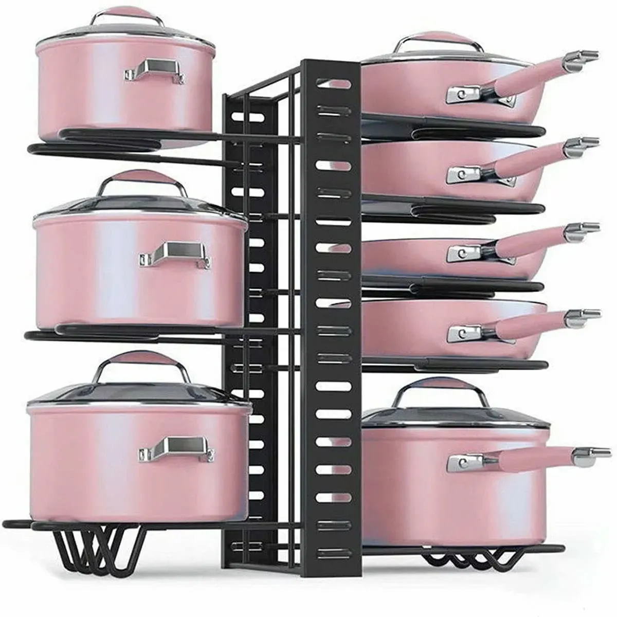 Organizador de ollas y sartenes