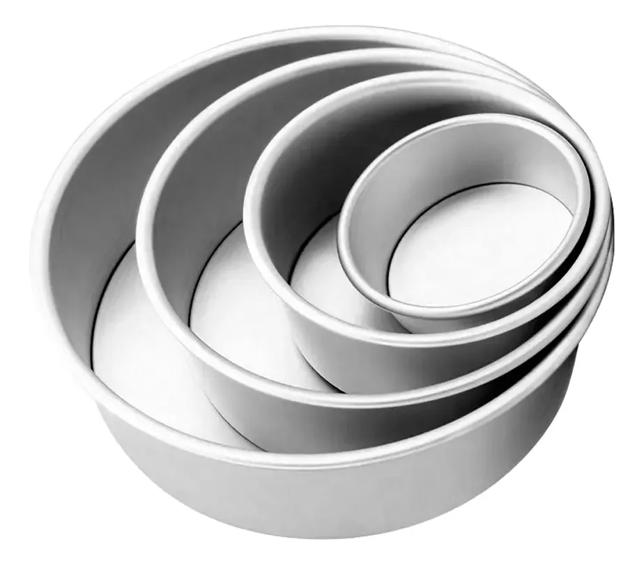 Moldes Para Pastel Redondos De Aluminio