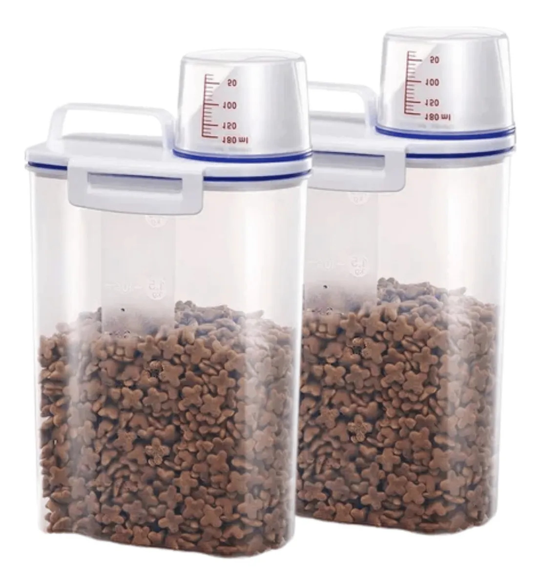 Set 2 contenedores plástico