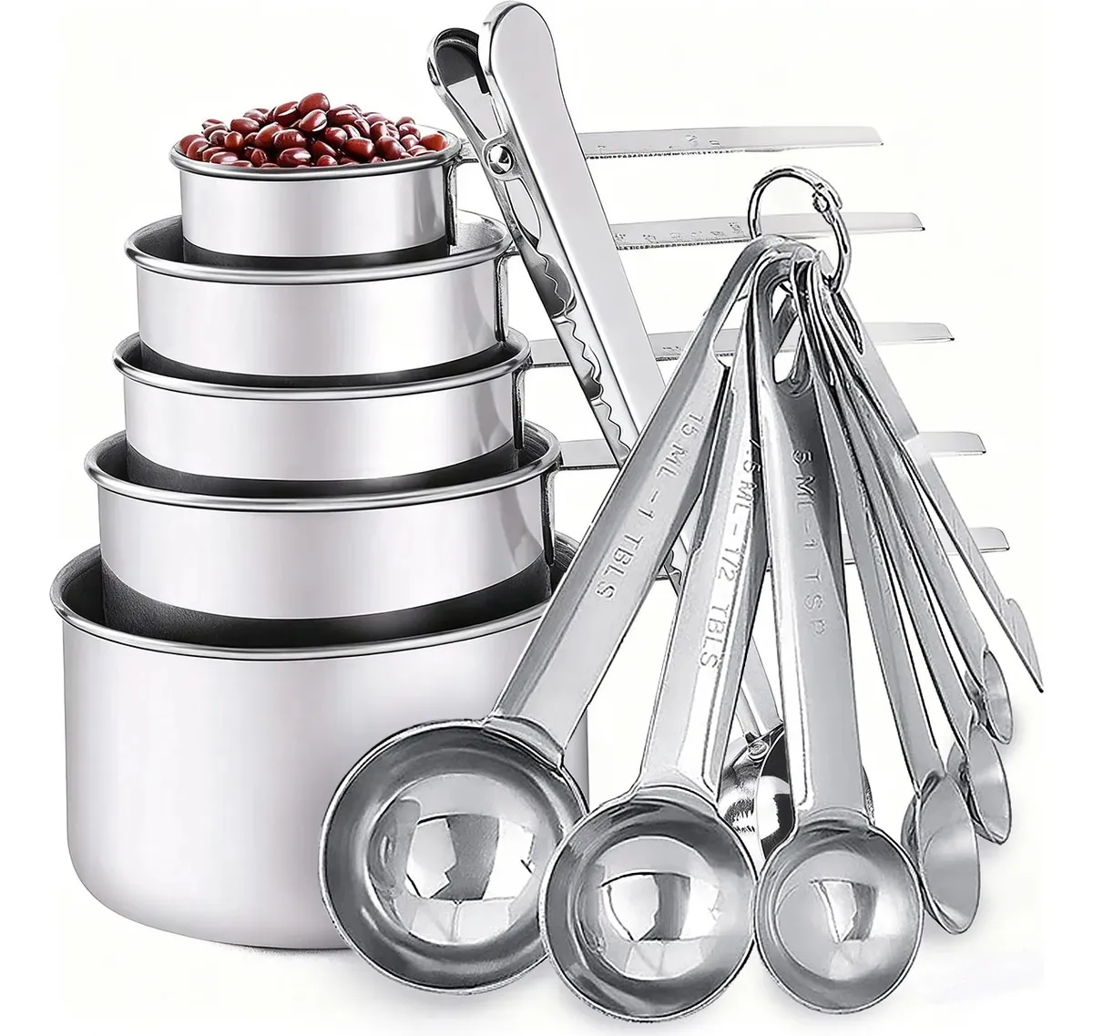 Cucharas Medidoras y Tazas medidoras