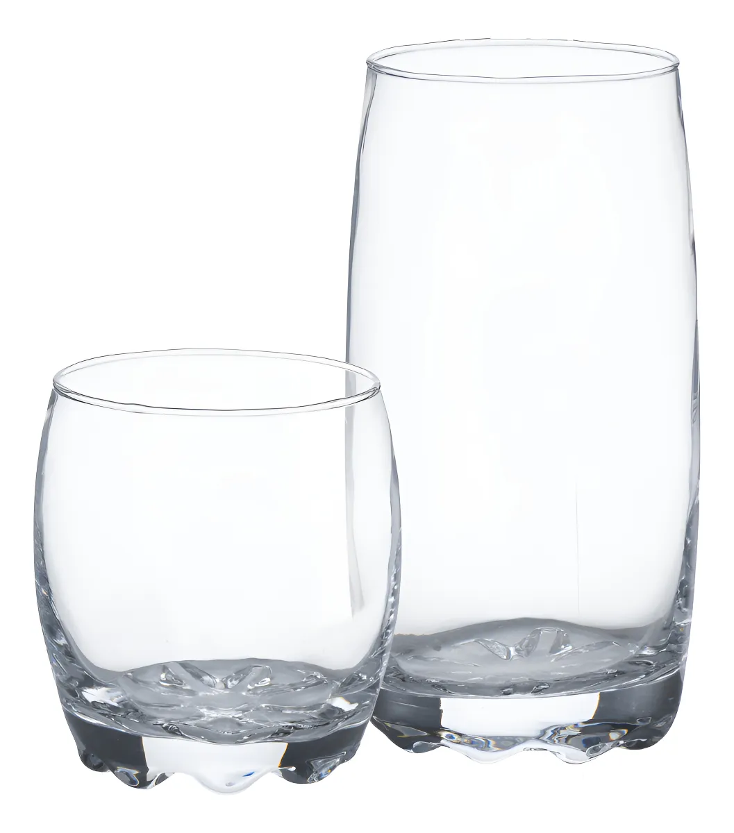 Set 12 Vasos Cristal Oslo