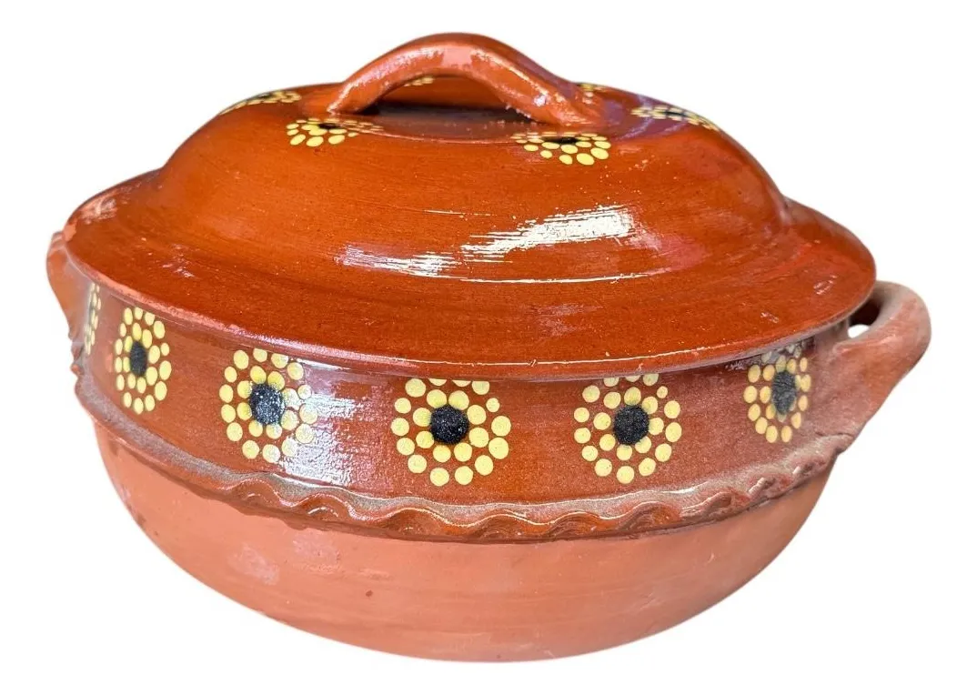 Cazuela Ollita Michoacana De Barro
