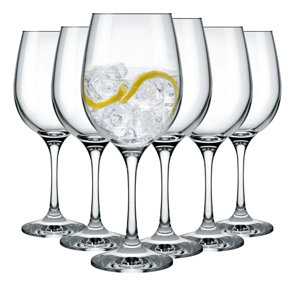 Set 6 Piezas Copas Agua Vino