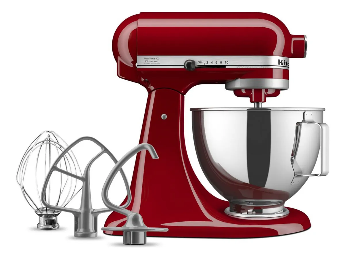 Batidora Deluxe 4.2 L con Cabezal Inclinable KitchenAid Empire Red - KSM97ER