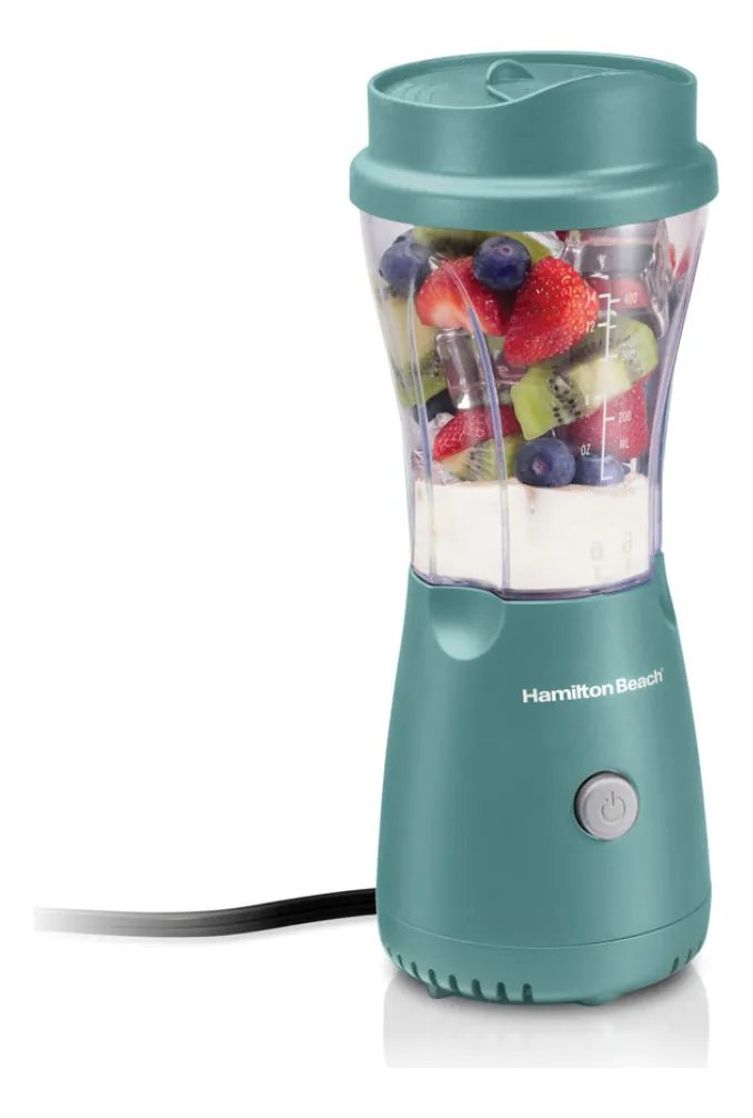 Licuadora Personal Hamilton Beach Portátil Blend & Go 14 Oz Verde