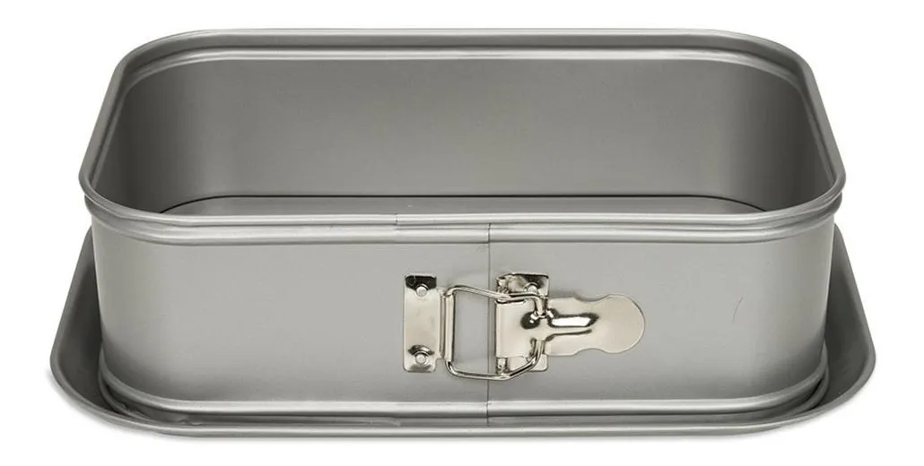 Molde Rectangular Desmoldable, Silver 28x18cm