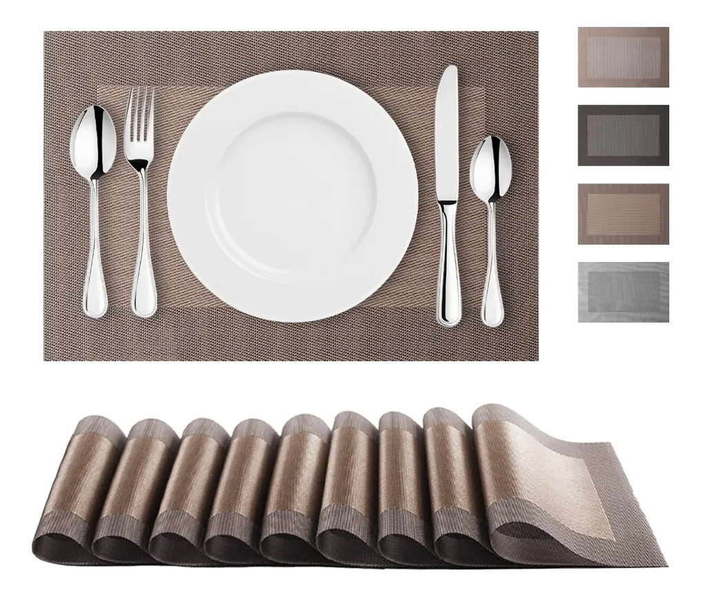 10pzs Manteles Individuales