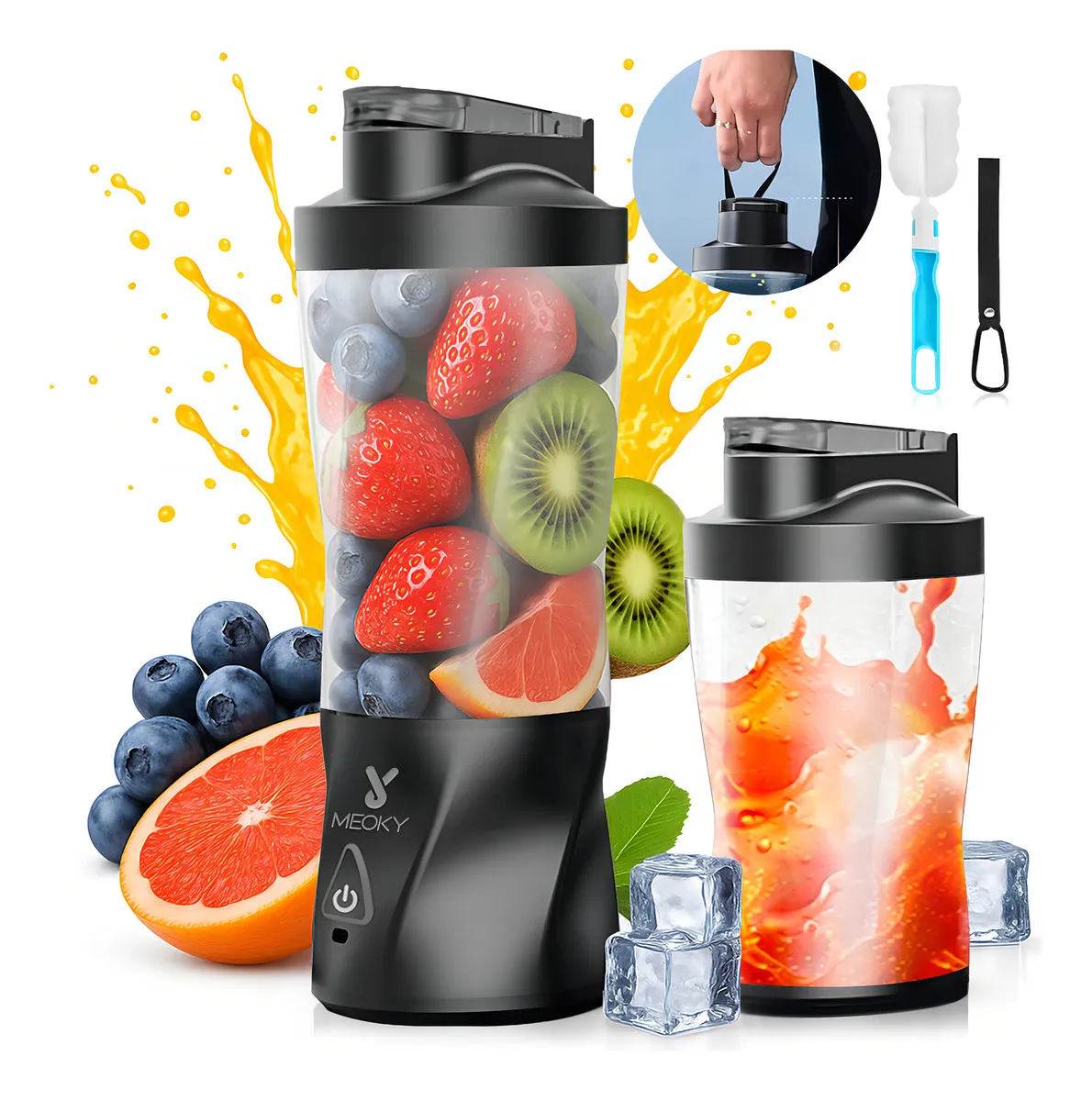 Meoky Licuadora Portátil Para Hielo