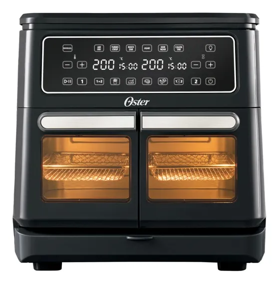 Freidora De Aire Flex 2 Zonas De Cocción 11 Litros CKSTAF11MCDDF Oster
