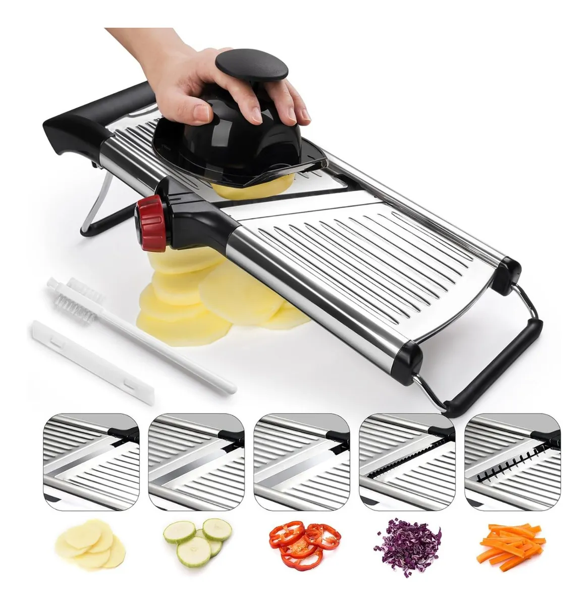 Rallador De Queso y Verduras