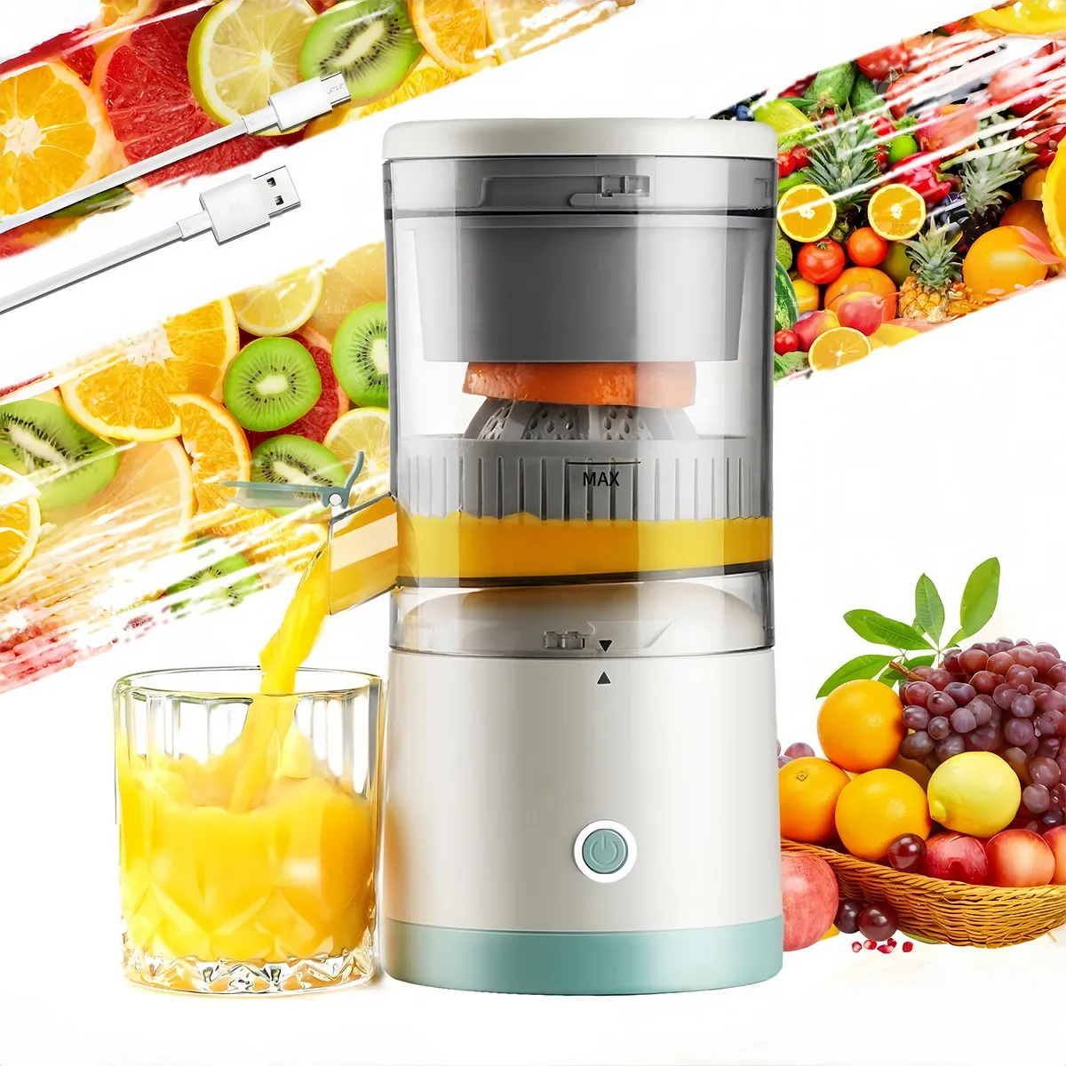 Exprimidor Jugos Eléctrico