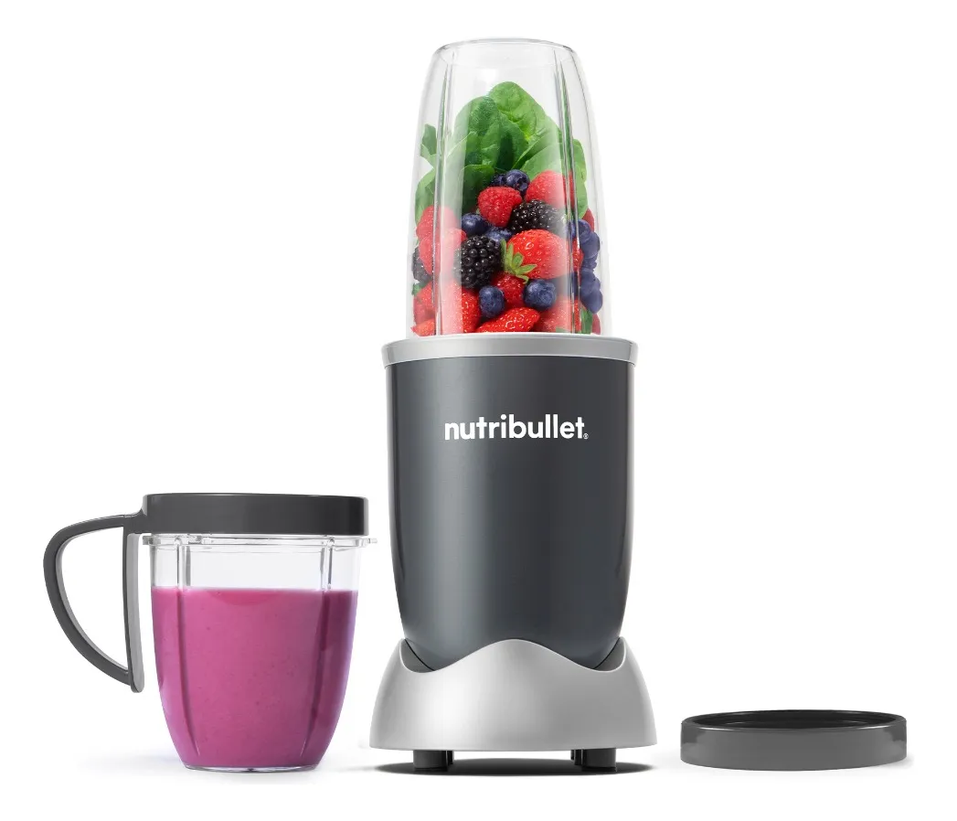 Nutribullet 600w Procesador De Alimentos Gris 6 Pcs 24 fl oz