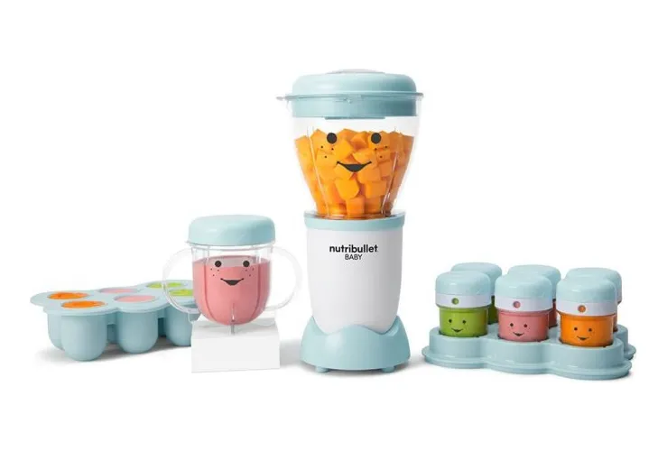 Nutribullet Baby Bullet Procesador De Alimentos Color Blanco/Azul