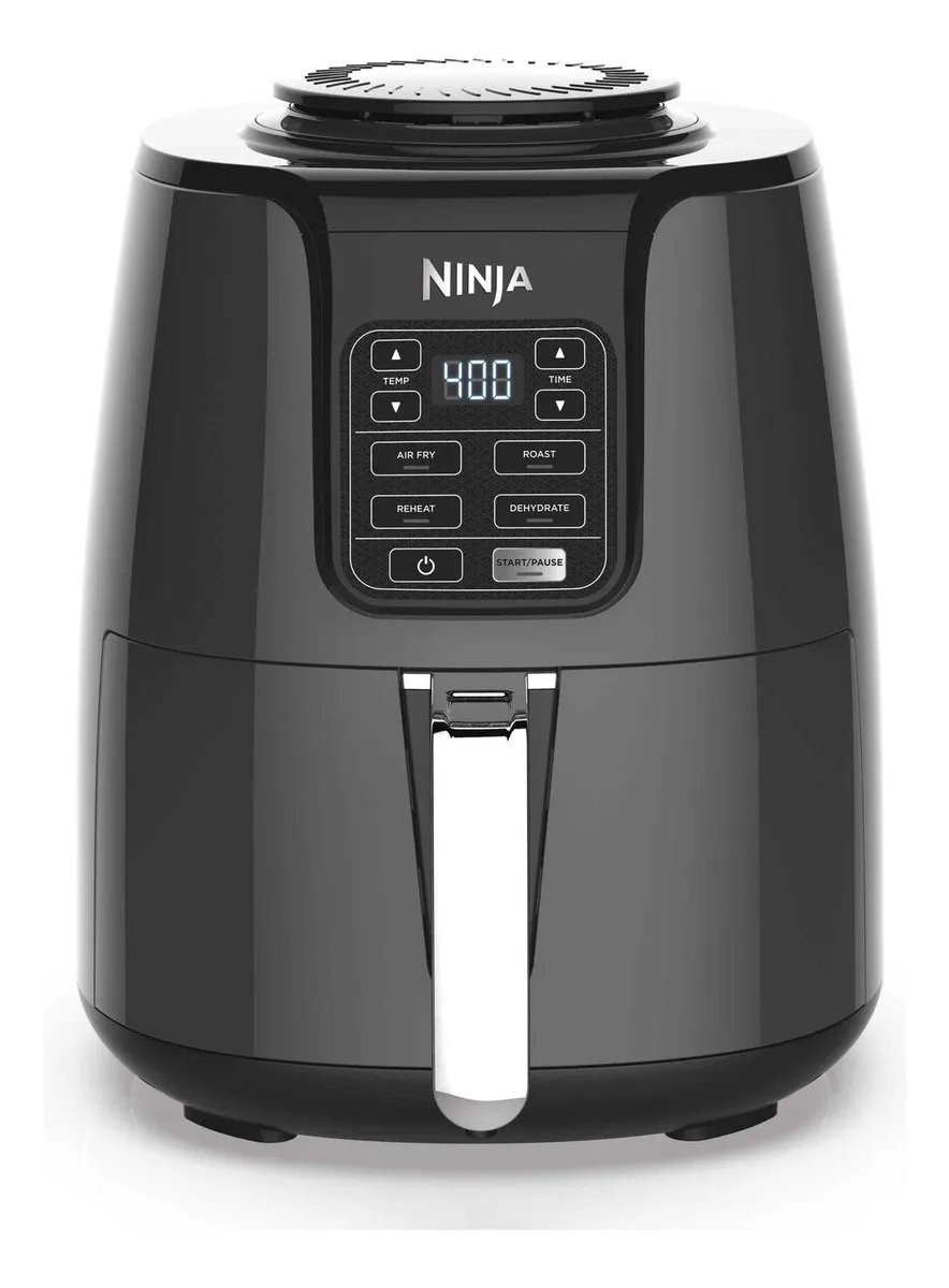 Ninja Foodi Af101 freidora de aire 3.7 litros 4 Qt 4 en 1 color negro