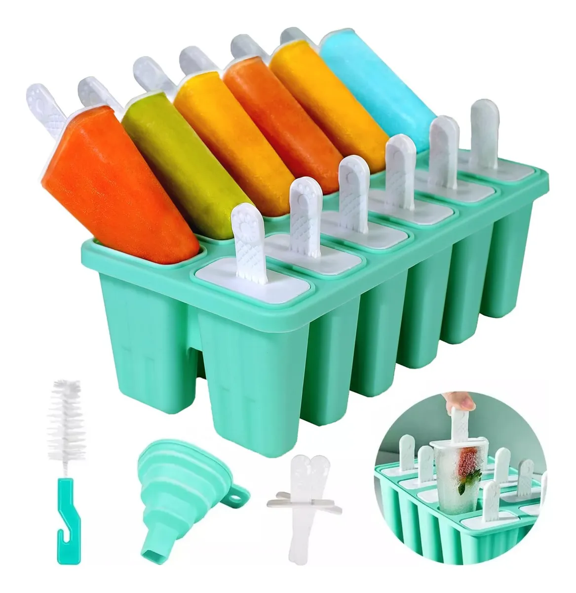 Moldes de silicón para paletas