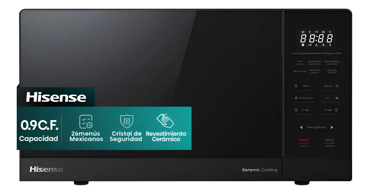 Hisense 0.9 C.F. Microondas