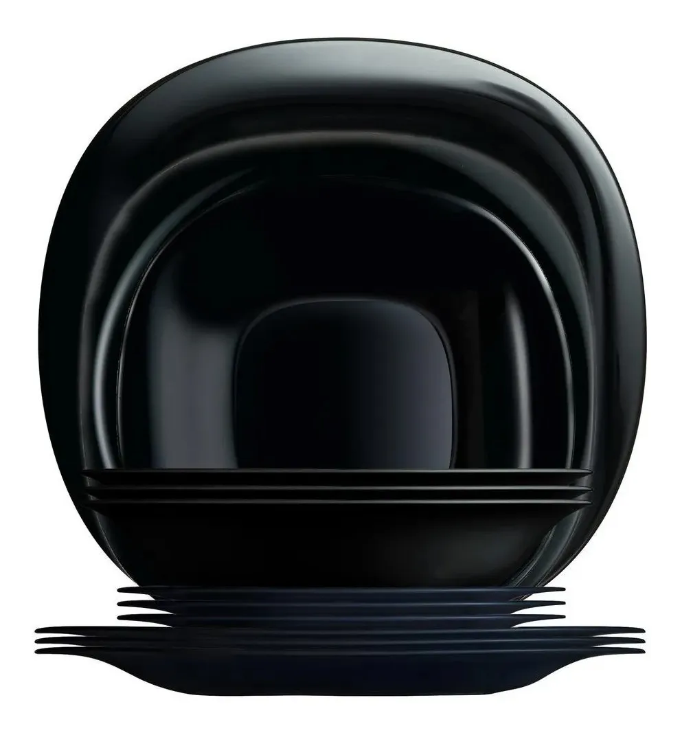 Vajilla Moderna Cuadrada 24pz