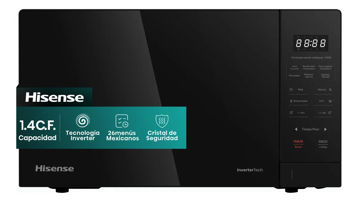 Hisense 1.4 C.F. Capacidad, Tecnologa Inverter