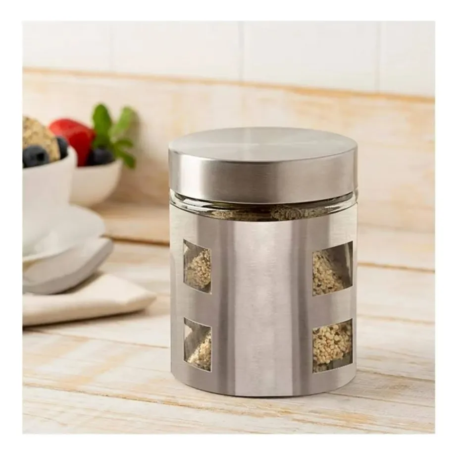 Set 3 Recipientes Con Tapa