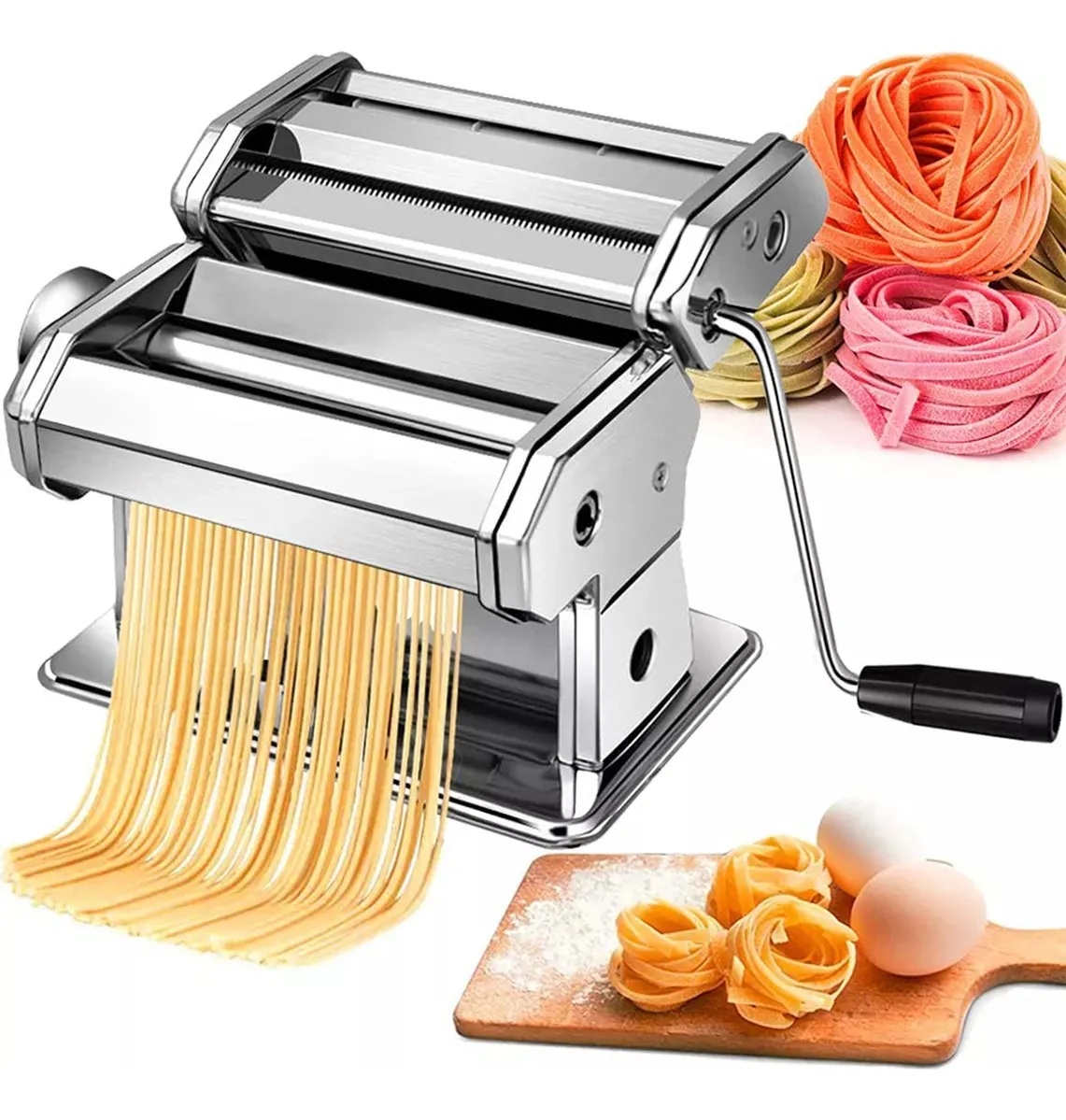 Máquina Para Hacer Pasta Fresca En Casa Cocina Restaurante Blanco