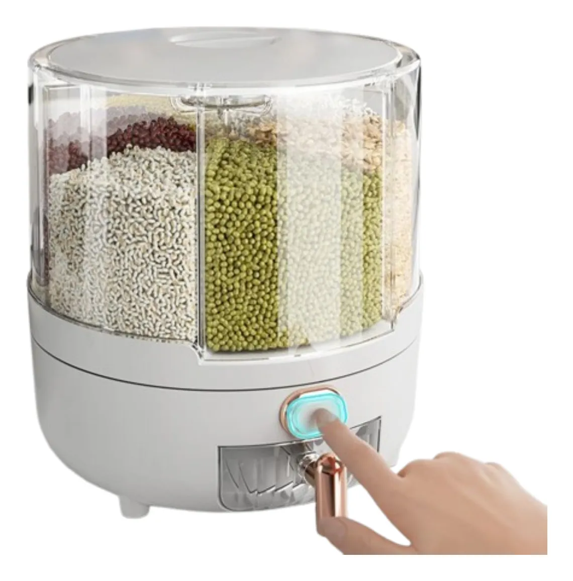 Caja almacenamiento granos