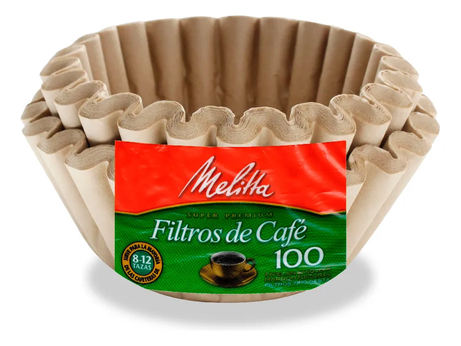 100 Filtros Para Cįfe Cesta Ecológico Melitta Hanseatik