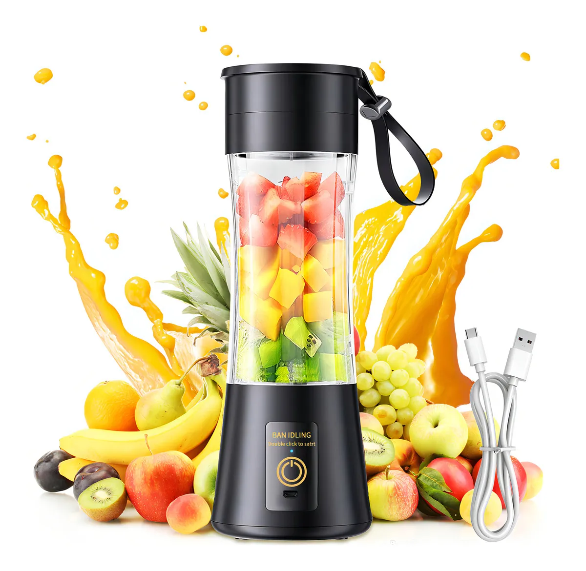 Vaso Licuadora Usb Recargable