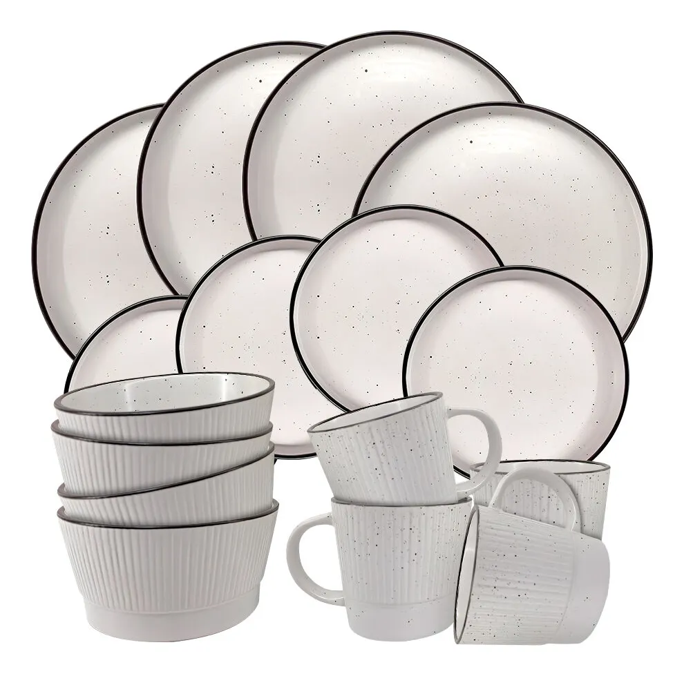 Vajilla Exclusive Elite Blanco 16 Piezas