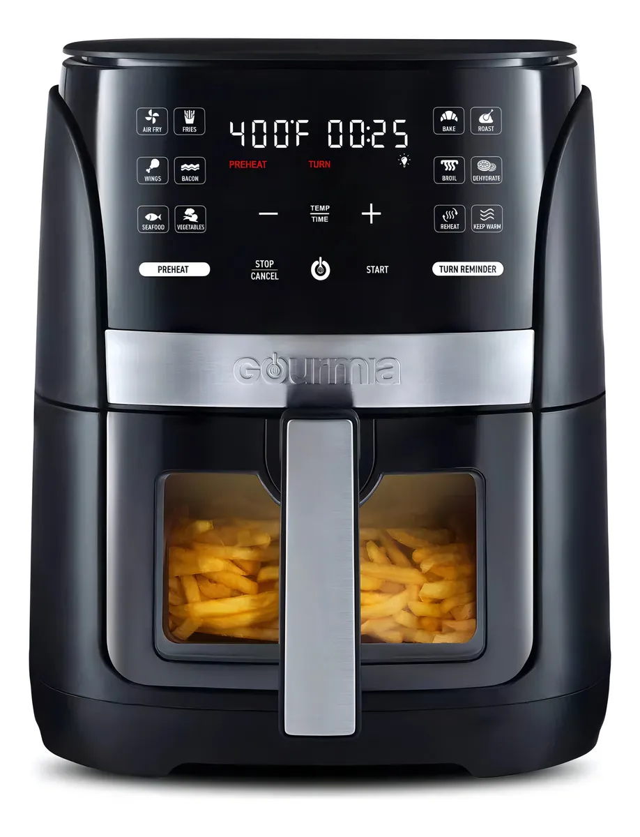 Freidora de aire de ventana digital Gourmia GAF616