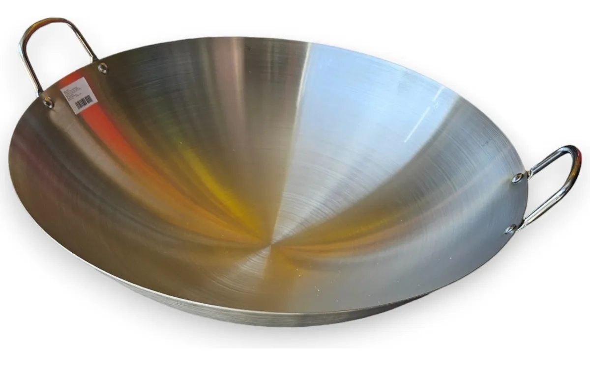 Wok De Acero Inoxidable Pro