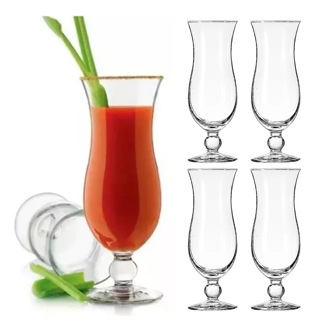 Juego De 6 Copas De Vidrio