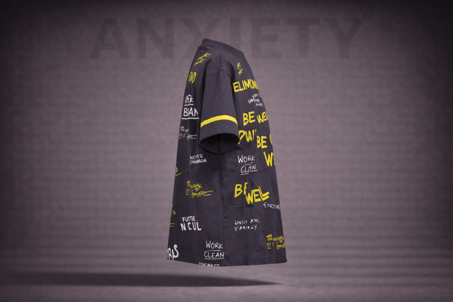 Graffiti Print Print T-Shirt