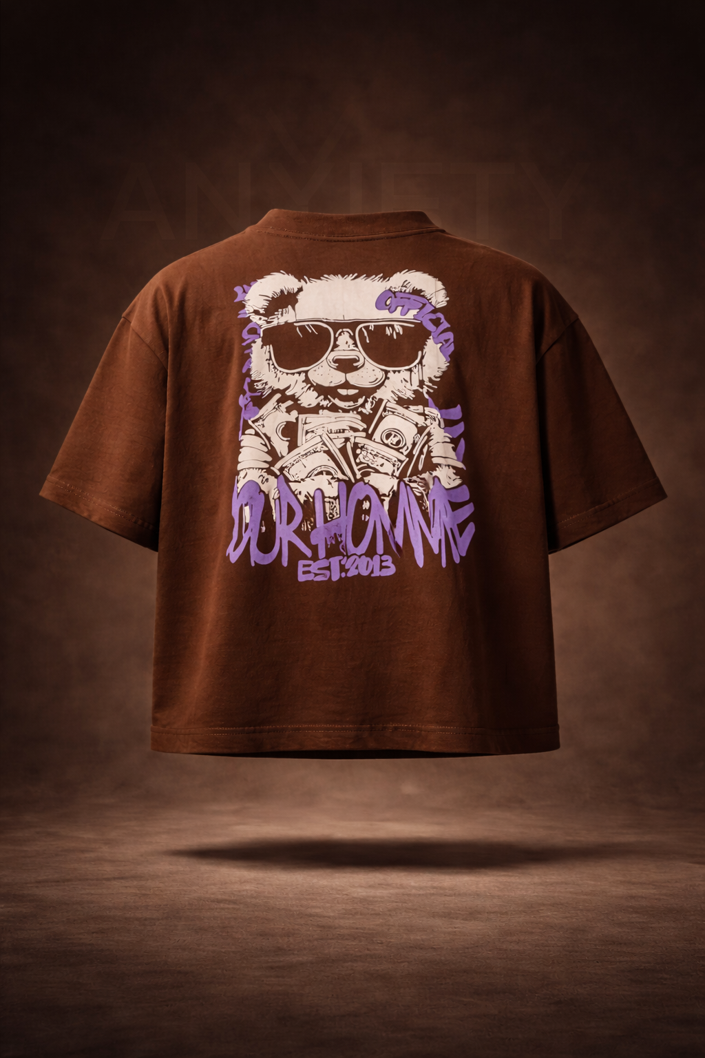 Graphic Bear Oversized T-Shirt