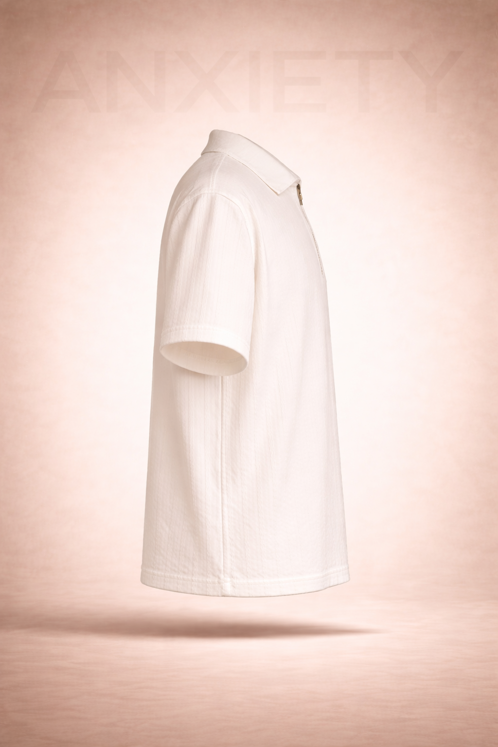 Polo Collar Zip Shirt