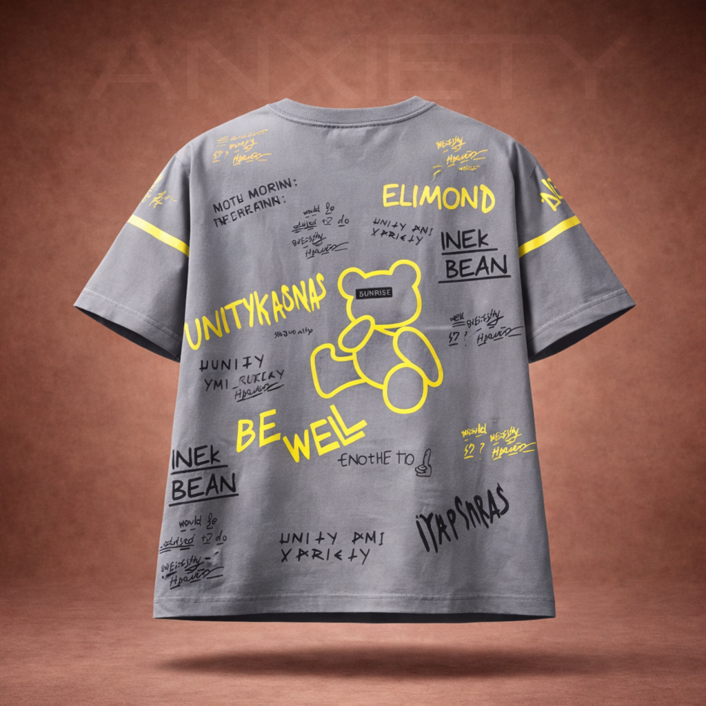 Graffiti Print Print T-Shirt