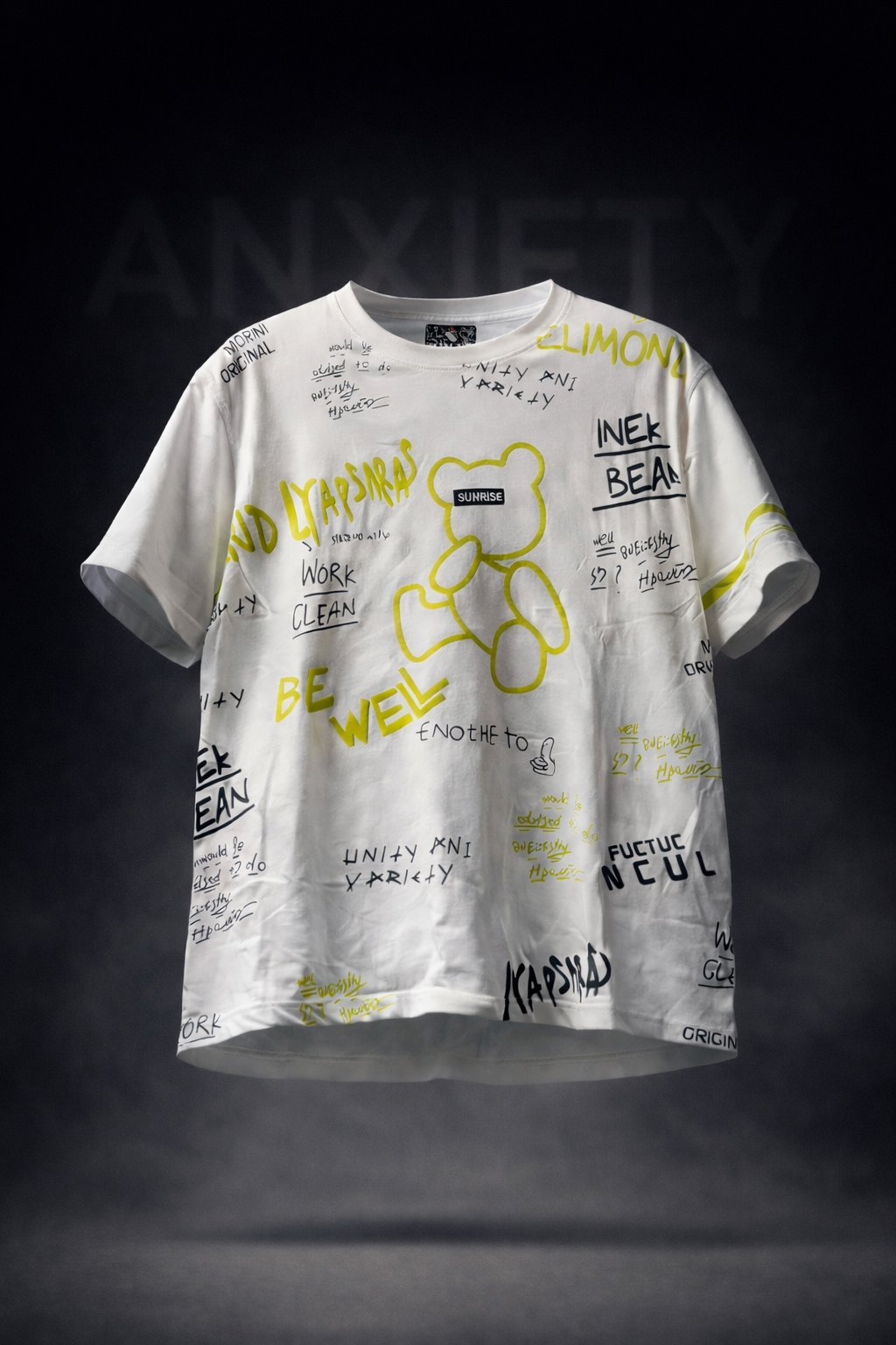 Graffiti Print Print T-Shirt