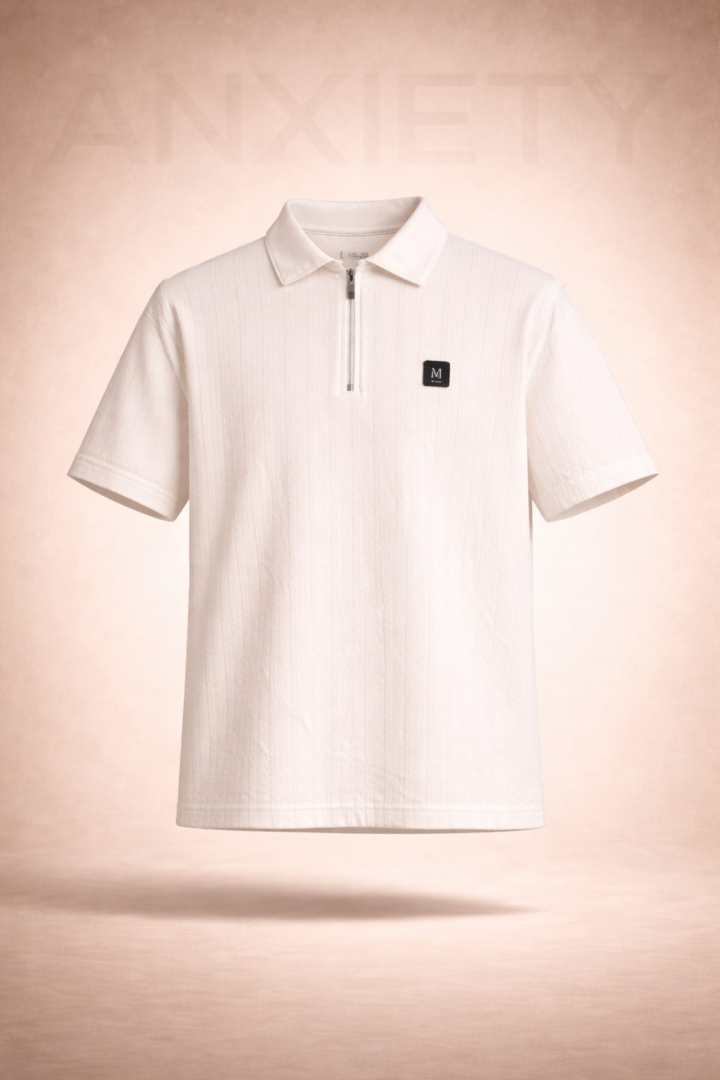 Polo Collar Zip Shirt