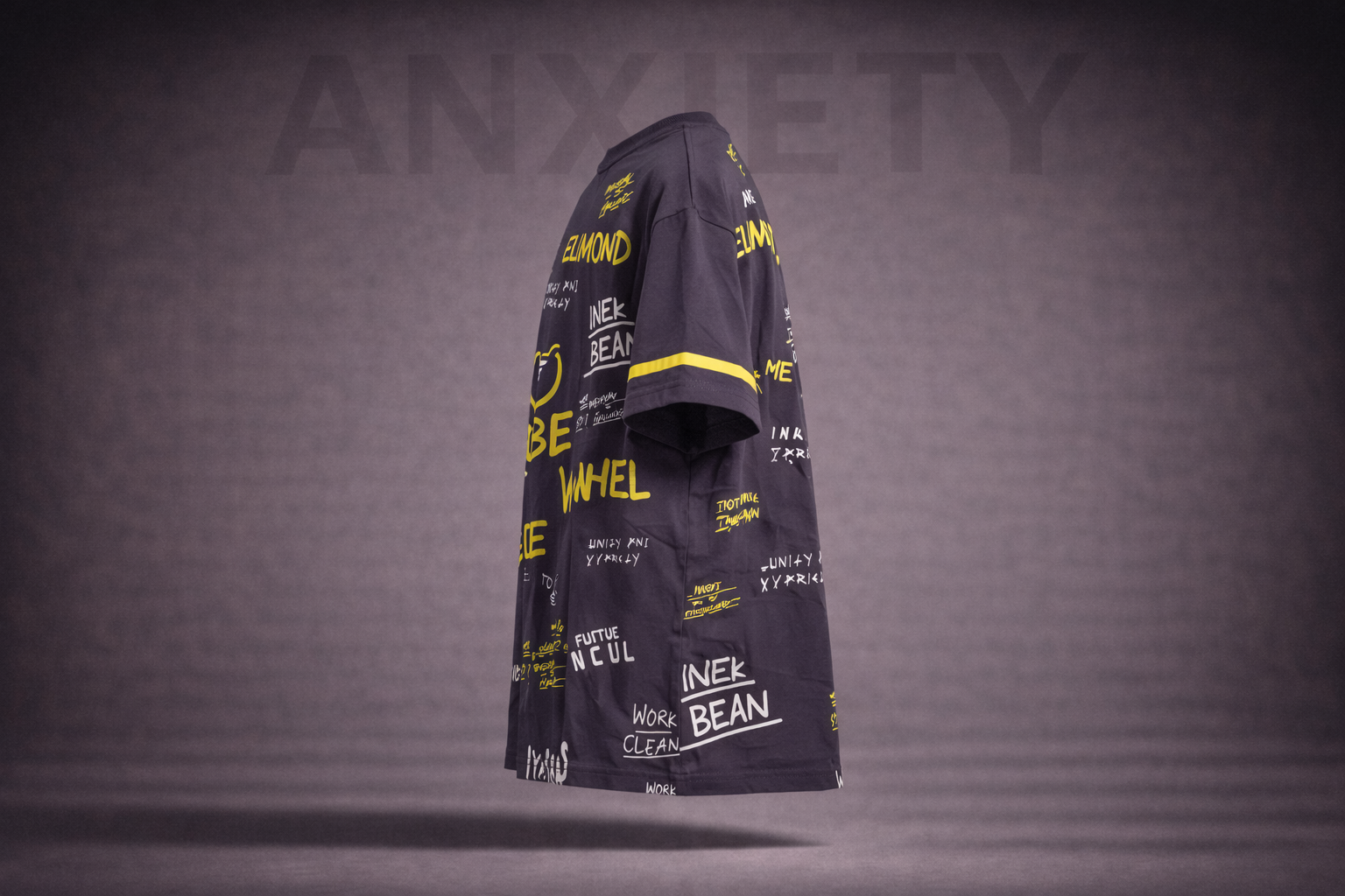 Graffiti Print Print T-Shirt