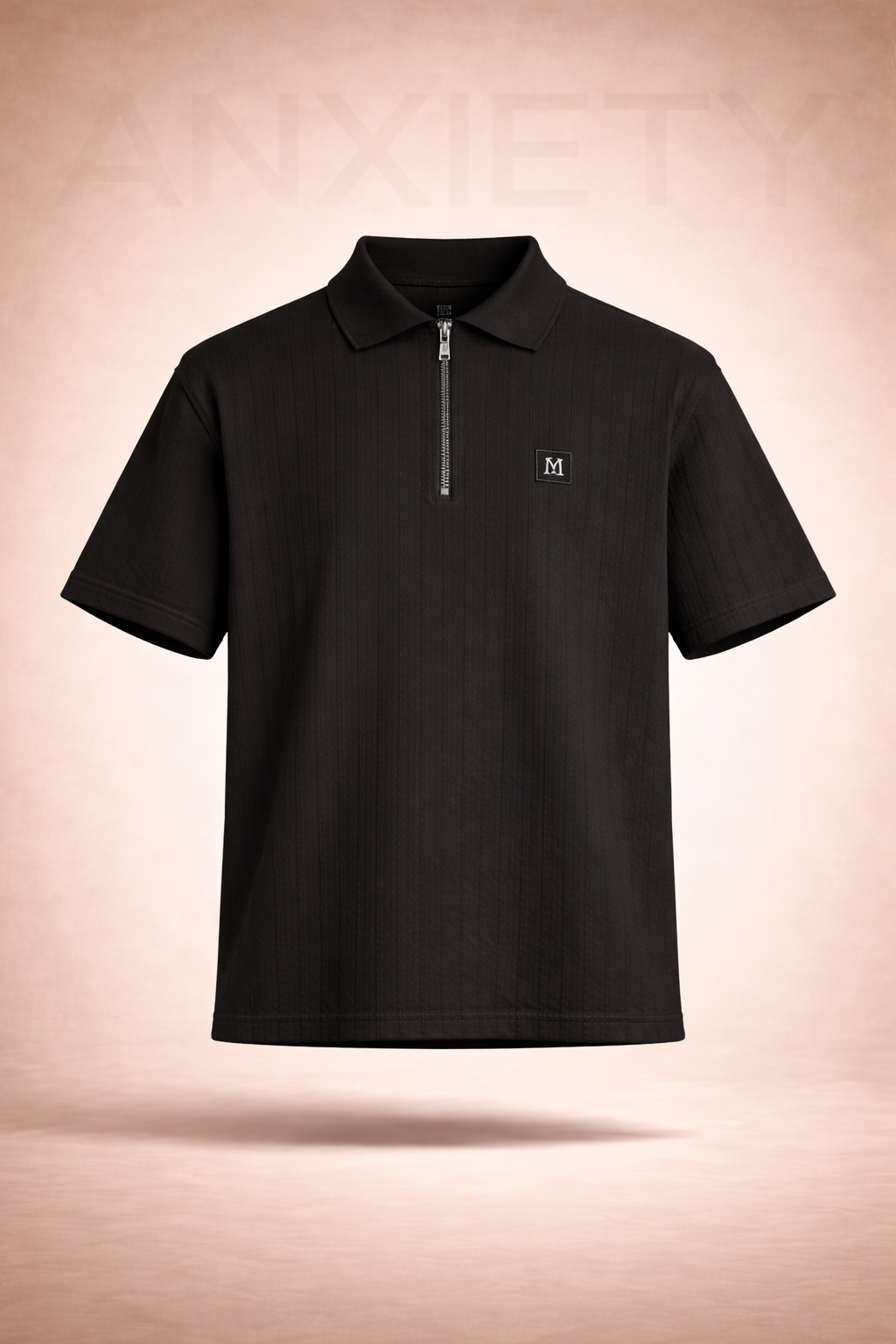 Men's Zip Polo Shirt